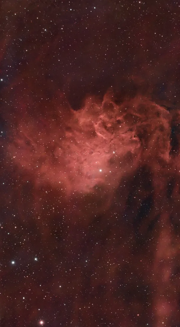 Nebulosa Stella Fiammeggiante